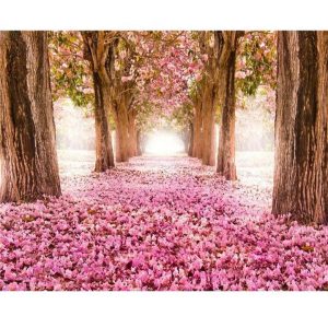 Petal Pathway Diamond Painting