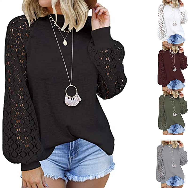 Lace Sleeve Blouse