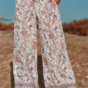 Desert Bloom Wide-Leg Pants