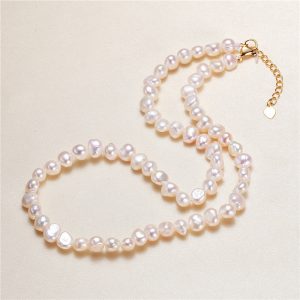 New Freshwater Baroque Pearl Necklace