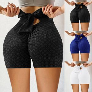 Tie Waist Performance Shorts