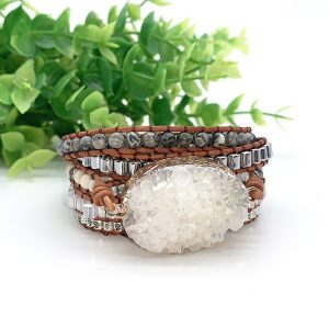 Woven handmade bohemian bracelet