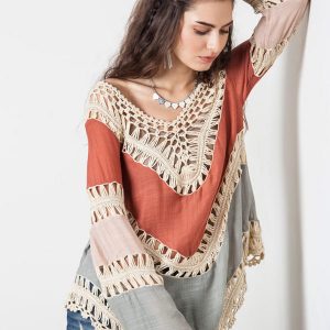 Boho Cutout Beach Top