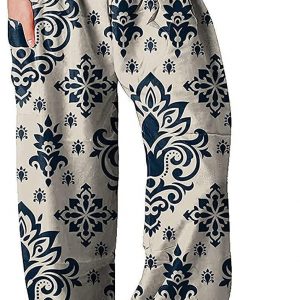 Women's Bloomers Bohemian Print Long Pants