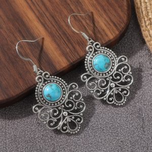 Women's Bohemian Bow-Knot Pearl Earrings