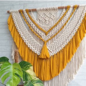 Hand-woven Colorful Tassel Tapestry Cover