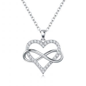 A Luxurious And Fashionable Minimalist Jewelry Pendant Necklace Featuring Top-quality Moissanite, Made Of S925 Silver Electroplated With Platinum.