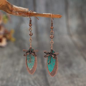 Retro Bohemian Dragonfly Pendant
