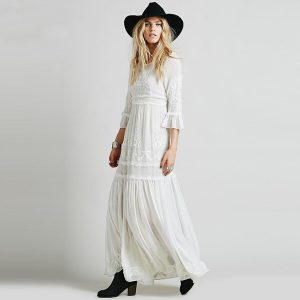 Women's New Bohemian Embroidered Skirt