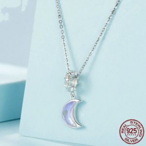 Silver Ziyun Original Light Luxury Niche Moonlight DIY Bracelet Necklace Pendant