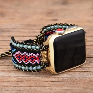 Bohemian-style Nylon Braided Watch Strap