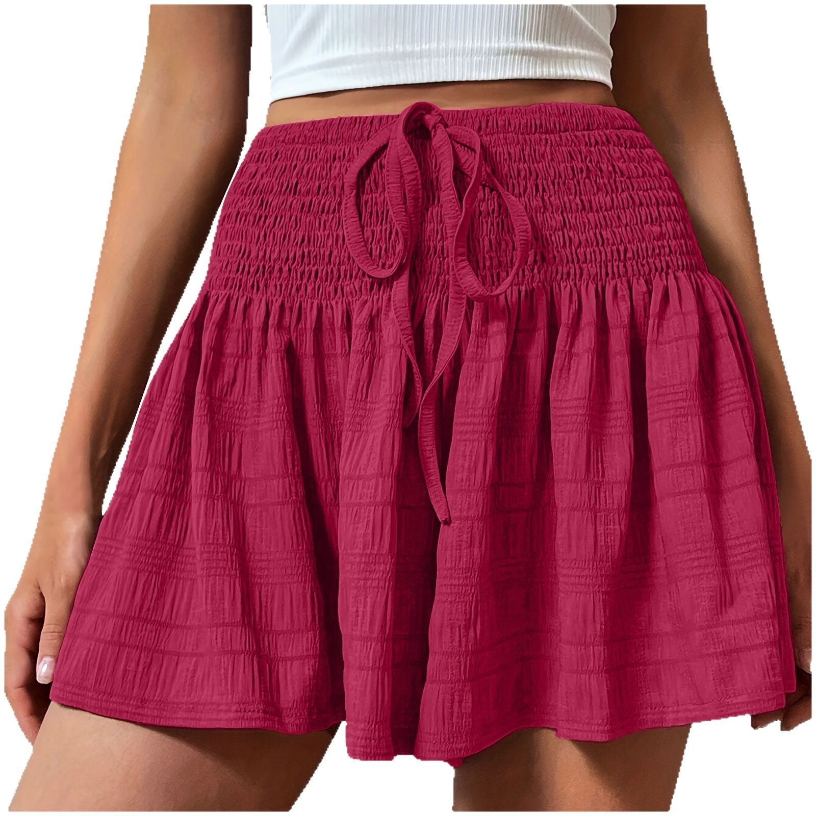 Stylish And Minimalist Drawstring Shorts For Women - Image 6