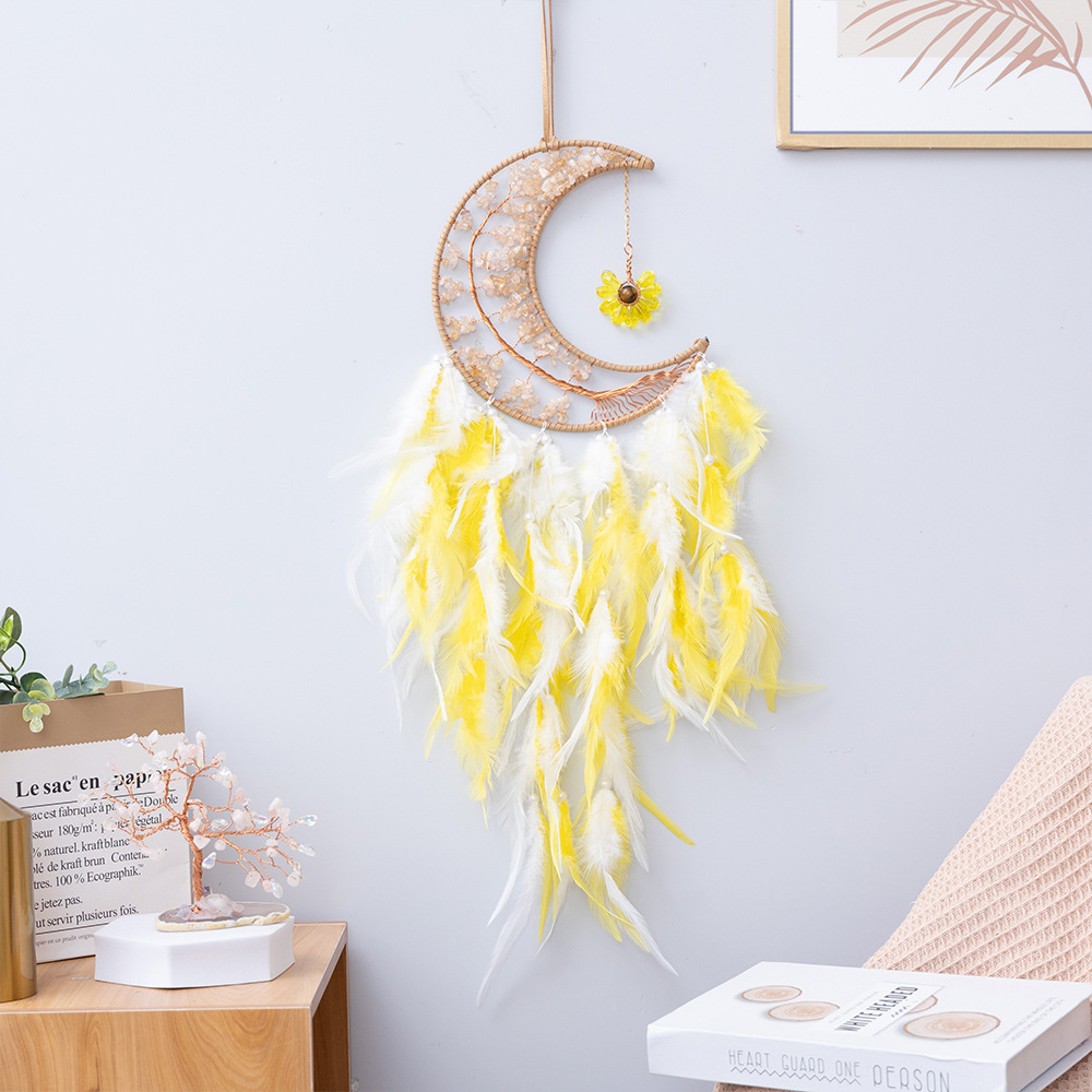 True Love Tree Of Life Girl Heart Supplement Dreamcatcher Hanging Ornaments - Image 9