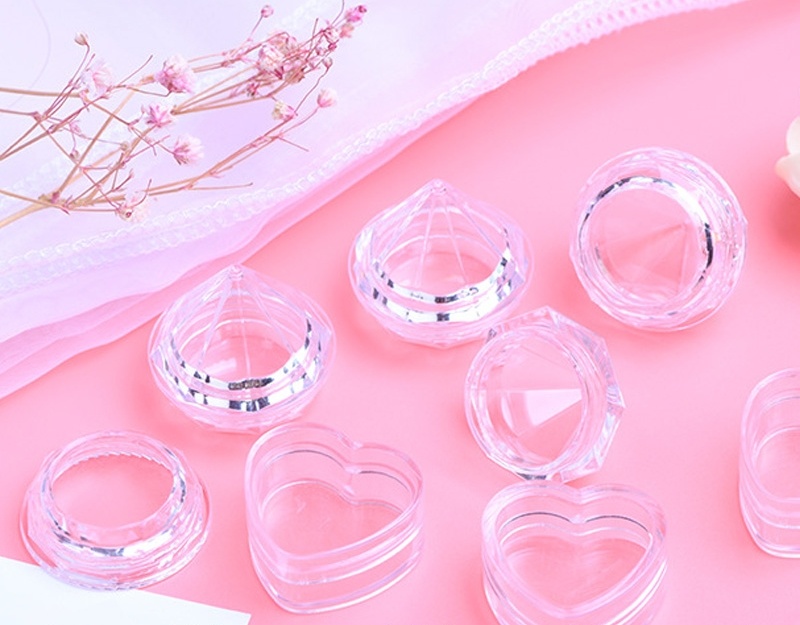 Crystal Cut Storage Pots