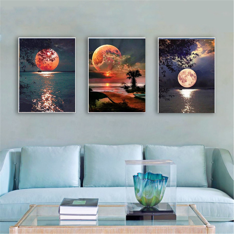 Sunset Landscape Diamond Painting Kit - Image 3
