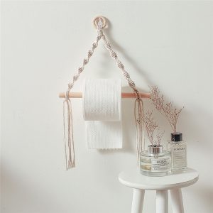 Bohemian Hand-woven Tapestry Cotton Thread Wall Hanging Home Storage Storage