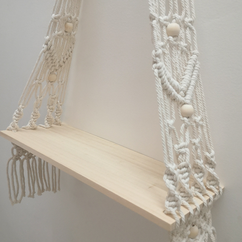 Bohemian Diy Wall Shelf Shelf Tapestry Finished Product - Image 3