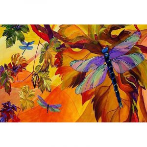Dragonfly Tree Diamond Painting Kit