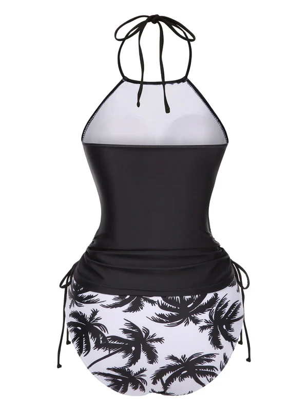 Star Stripe Halter Bikini Set - Image 2