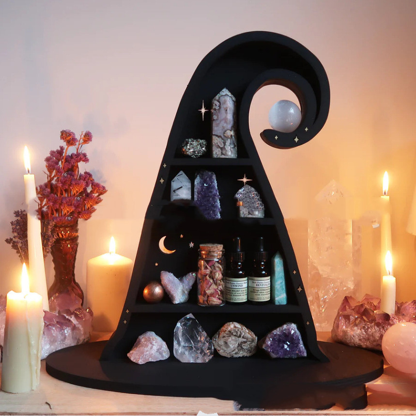 Witch Hat Crystal Shelf Travel Organizer