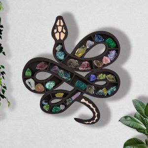 Wood Snake Moon Phase Crystal Shelf