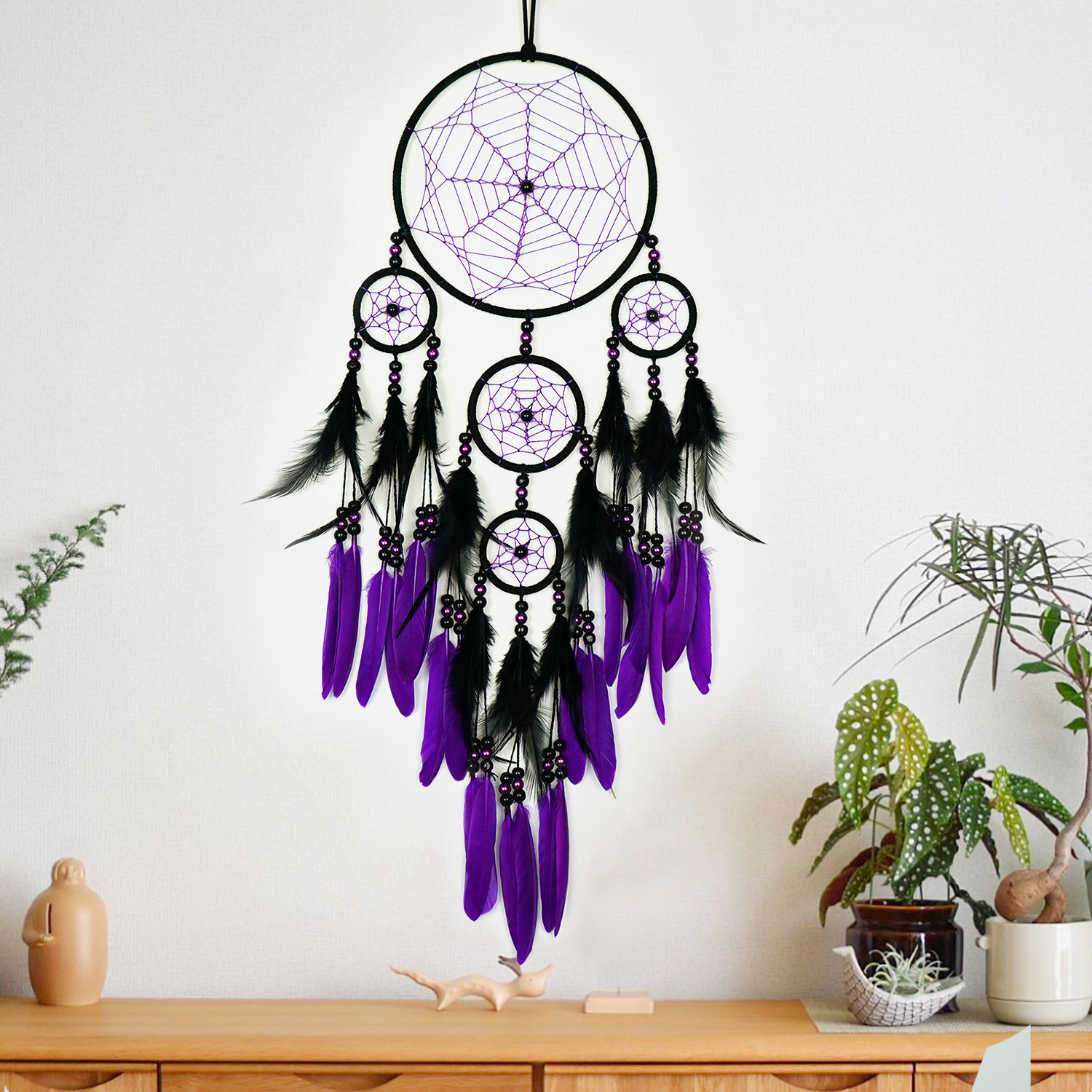 Indian Bohemian Dreamcatcher Room Bedroom Bedside Hanging Ornament - Image 7