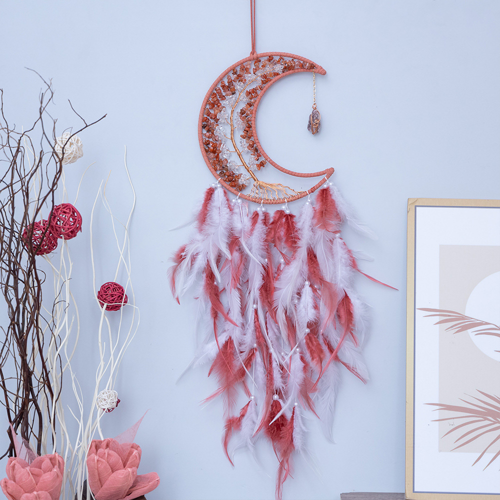 True Love Tree Of Life Girl Heart Supplement Dreamcatcher Hanging Ornaments - Image 6