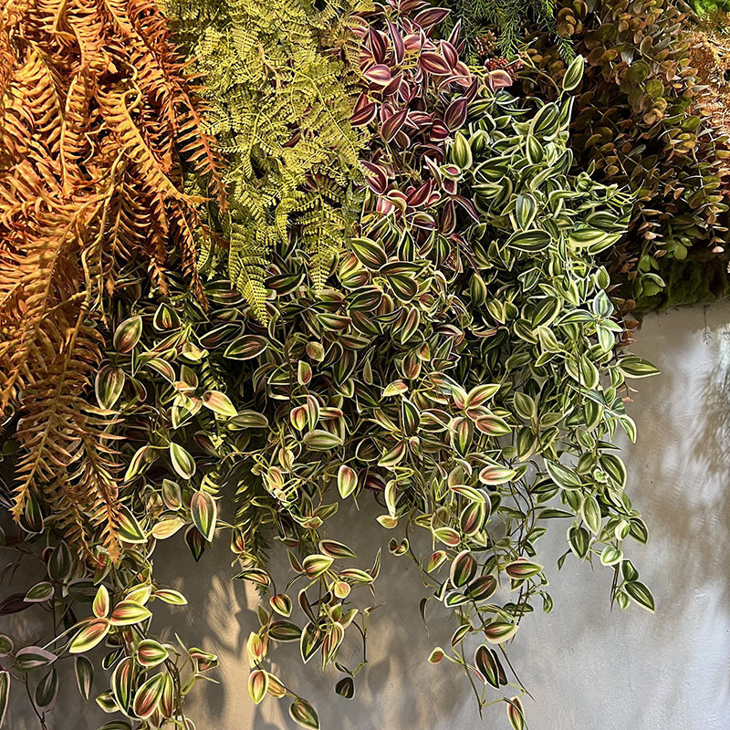 Forest-style Wedding Decoration Simulated Green Plant Wall Hanging Flower - Image 3