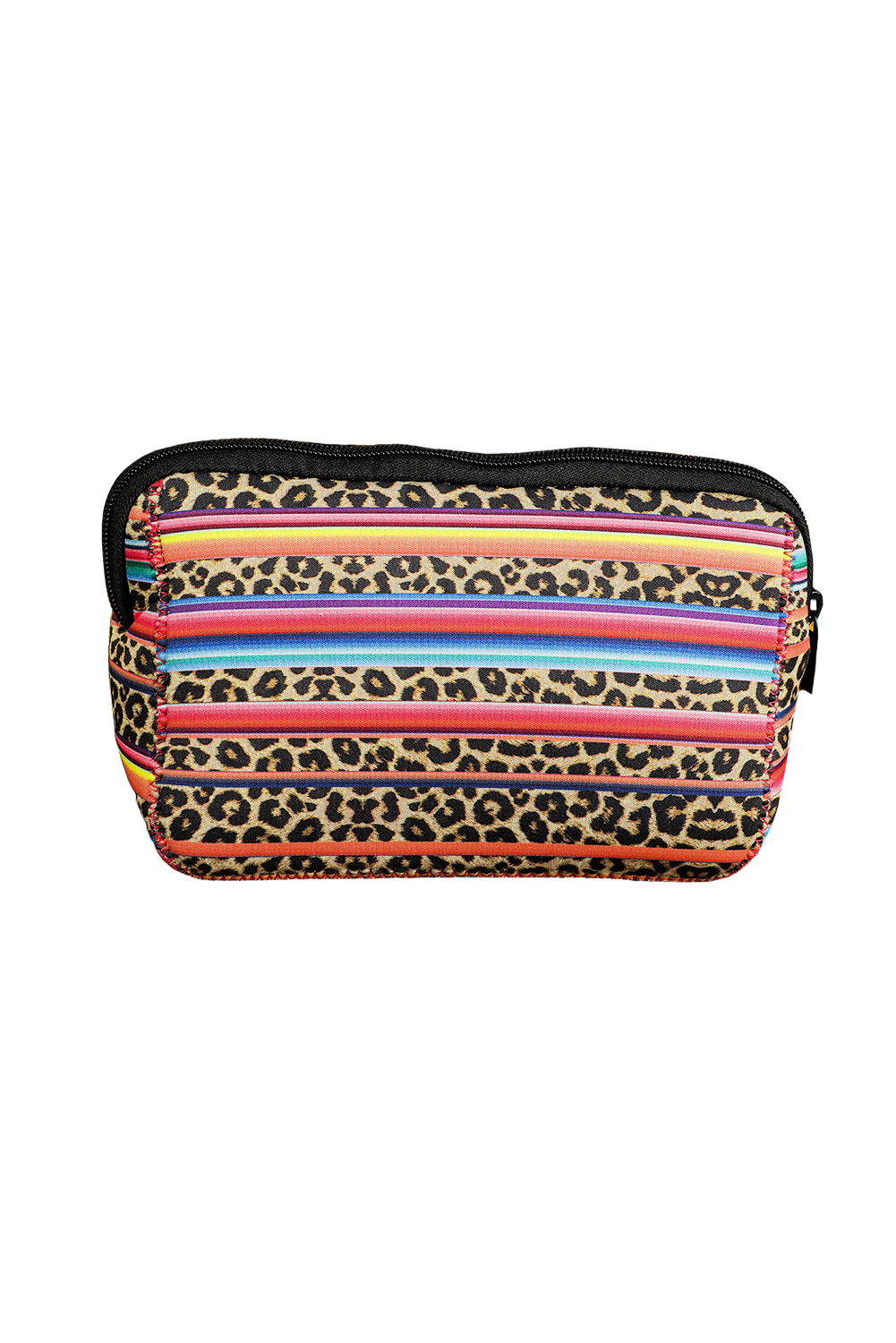 Multicolor Serape Leopard Make up Storage Bag 14*19CM - Image 7