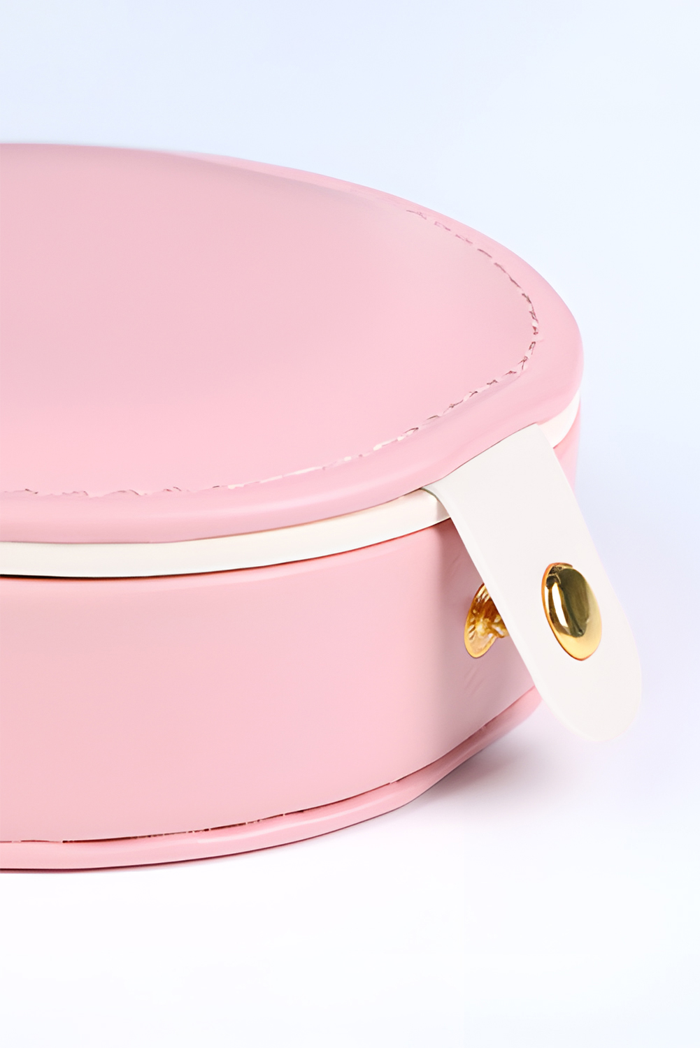 Light Pink Jewelry Organizer Cases with Mirror - Image 8