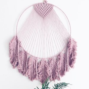 Colorful Round Tapestry Of Leaves