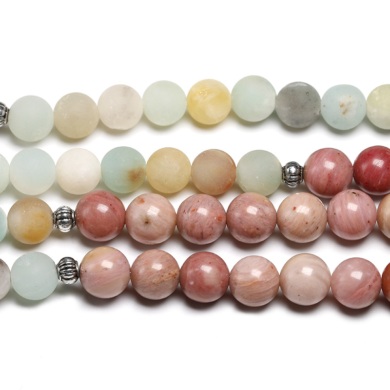 108 Natural Stone Red Pattern Bracelets - Image 4