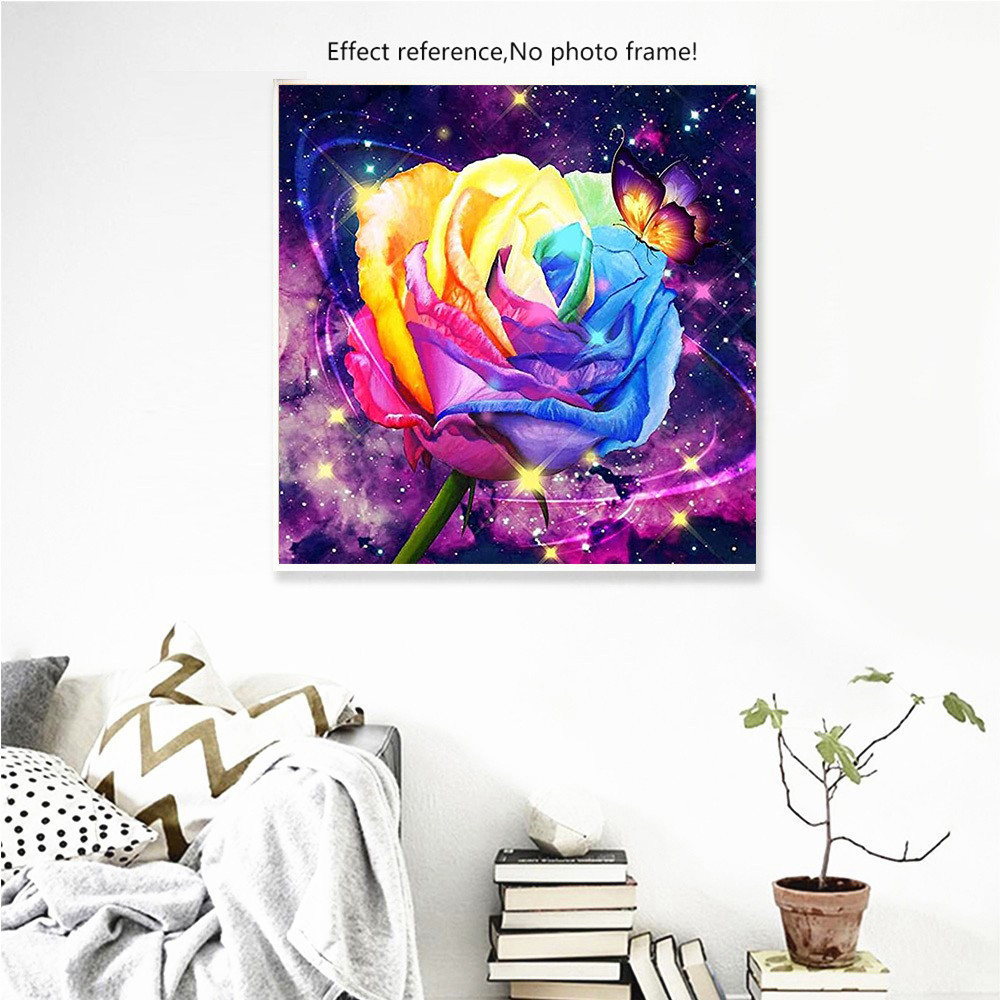 Rose Mosaic Diamond Painting Kit - Image 3
