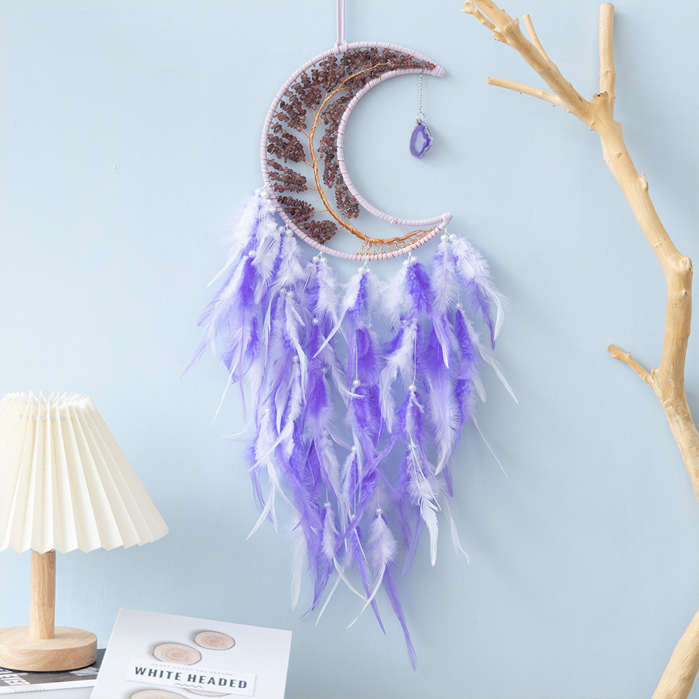 True Love Tree Of Life Girl Heart Supplement Dreamcatcher Hanging Ornaments - Image 8