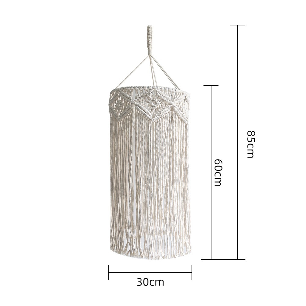 Simple Bohemian Style Hand-woven Lampshade - Image 6