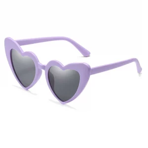 Vintage Alloy Temple Heart Frame Sunnies